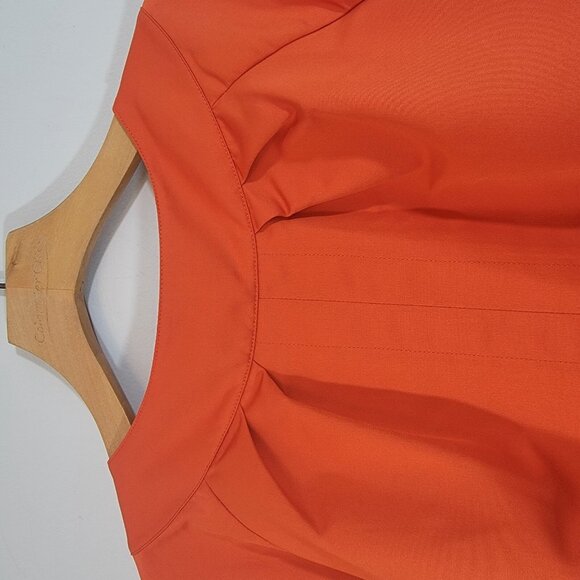 Soca ST JOHN Jacket SoCa PF 09 GR 1 Bright Orange Zip Up‎ Sz M Designer Classic - Picture 7 of 8